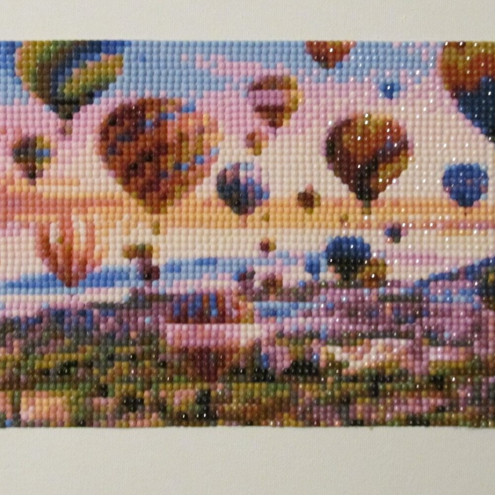 Balloons in the Art Finished Diamond Art Picture #14612025